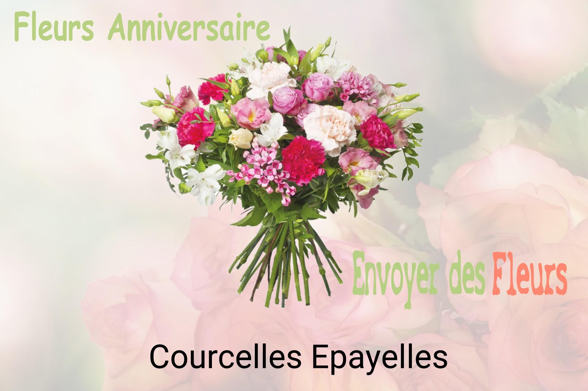 Bouquet de fleurs d’anniversaire livré à Courcelles-Epayelles