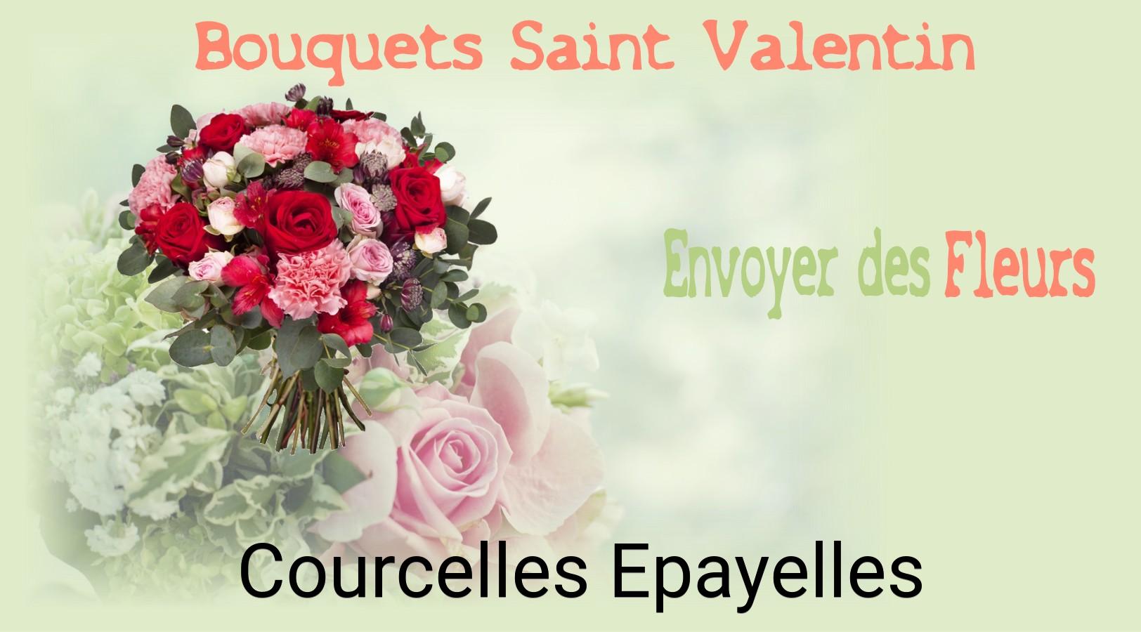 Roses de Saint-Valentin livrées à Courcelles-Epayelles